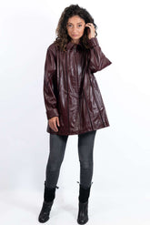 Women's leather jacket Elena